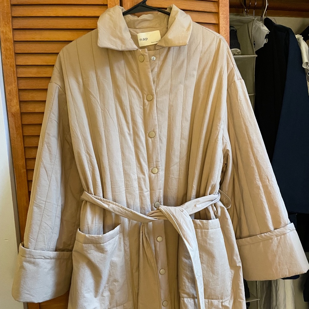 Brand new Nap Loungewear light down coat